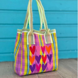 Shopper SQ plastique recyclé 12Hearts