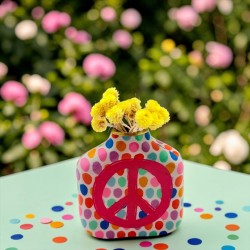 Vase mini Peace
