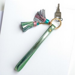 Porte clés Metallic shine Tassel
