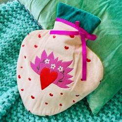 Hot water bottle Heart Loveheart