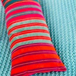 Housse de Coussin Velours Pinstripe mix 3060
