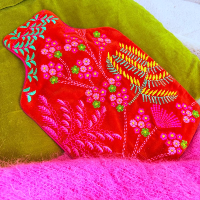 Hot-Water Bottle Fern brilliant orange