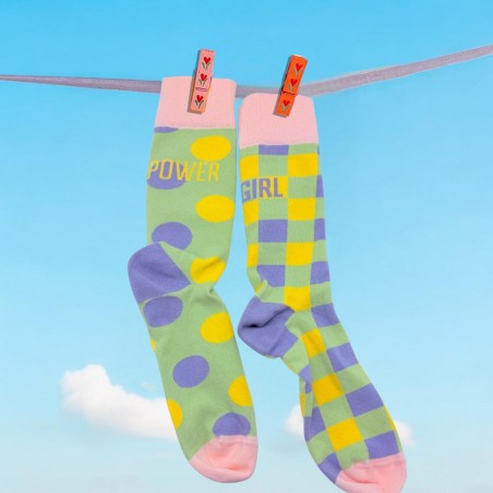 Socks Power Girl