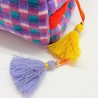 Cosmetic Bag Velvet Check Mirror XL