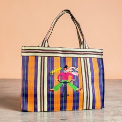 Shopper plastique recyclé Yeahh