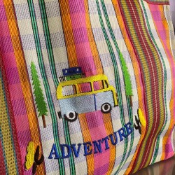 Shopper plastique recyclé XL Adventure