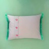 Housse de Coussin tissé Stripe Cherry 3040