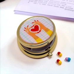 Pill box round ovehands