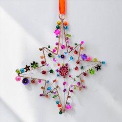 Decoration Funkel Xmas Stern Star 15