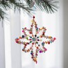 Decoration Funkel Xmas Stern multi 24