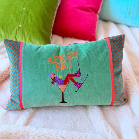 Cushion cover Velou Apres Ski Fun 3050