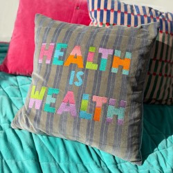 Housse de Coussin Velours Health 5050