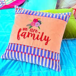 Housse de Coussin Velours Pillar Family 5050