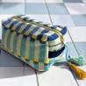 Trousse de toilette Velours pillar blue-green