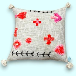 Housse de Coussin Tassel 5050 Muster