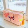 Kosmetiktasche XL Velvet apres ski blush