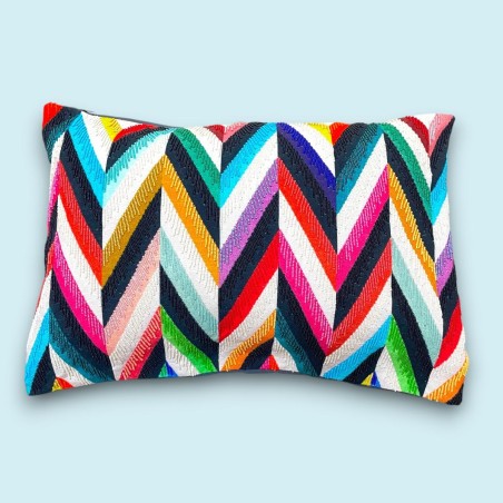Cushion cover zickzack beads 3050 Muster