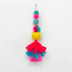 Décoration à suspendre Pompom 2. Chance