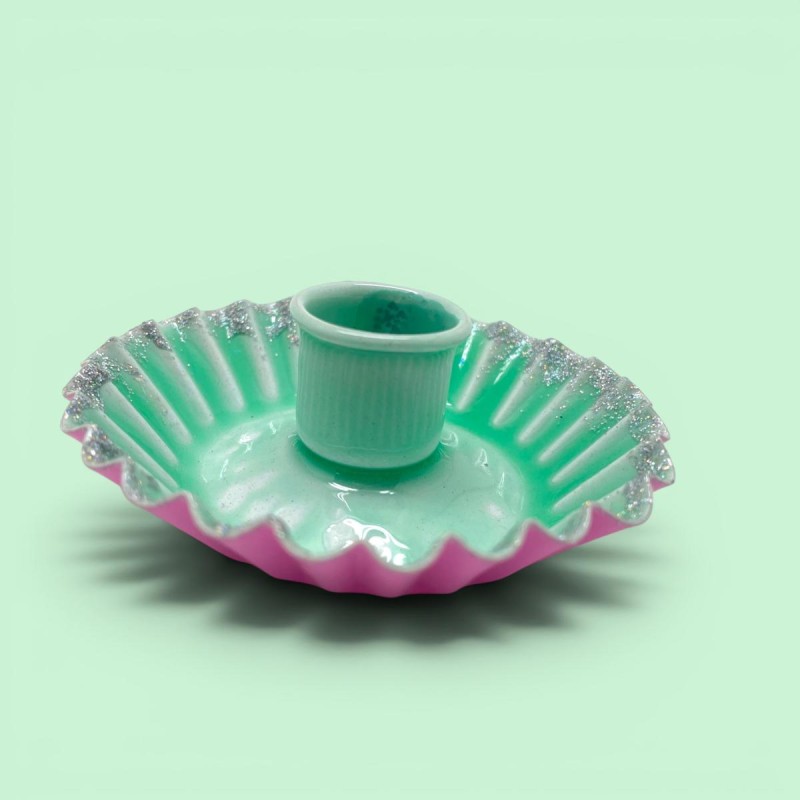 Bougeoir mint Muster
