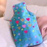 Bouillotte Hearts azur