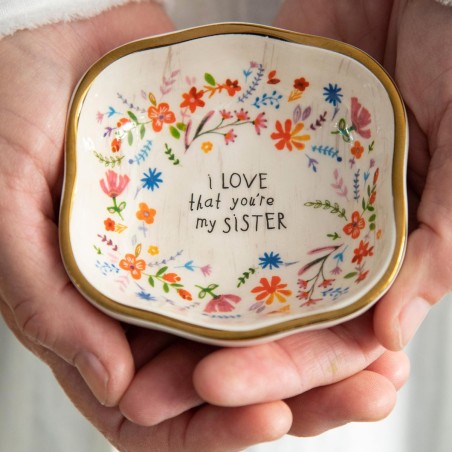 Keramikschale Artisan Trinket Dish Sister