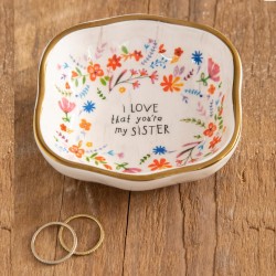 Keramikschale Artisan Trinket Dish Sister