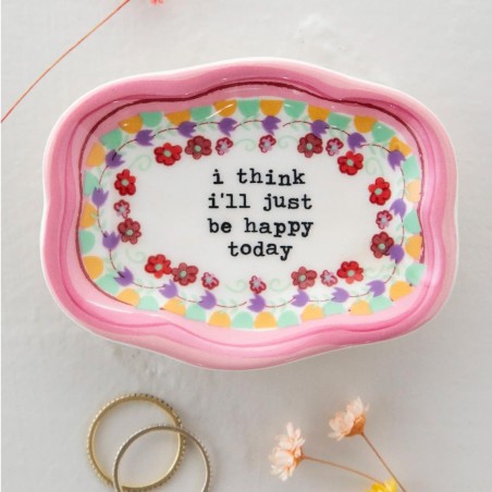 Keramikschälchen Artisan Just be Happy