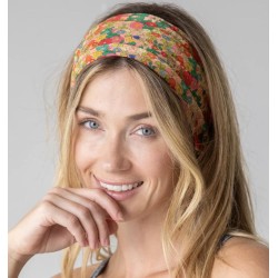 Stirn- und Haarband Boho Half Bandeau Vntg Grdn Pch