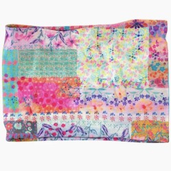 Stirn- und Haarband Boho Half Bandeau Pnk Wtrclr Patchw