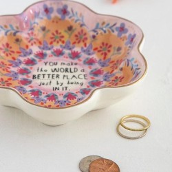 Keramikschälchen Trinket Make World Better