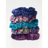 Scrunchie Mixed Print Set Blue
