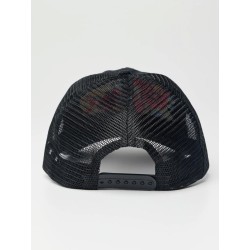 Mütze Needlepoint Trucker Dark Flower
