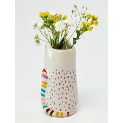 Vase Cutest Little Bud Cat grey