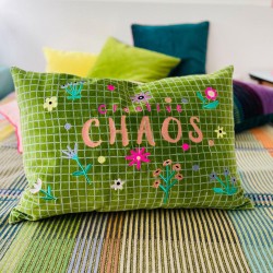 Cushion Cover Velvet Creative Chaos 4060