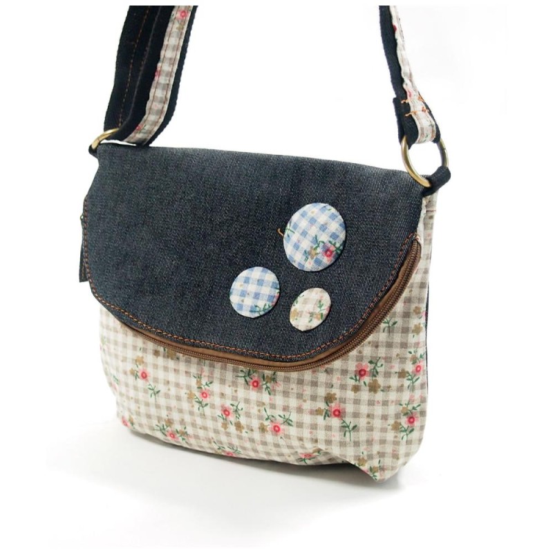 Shoulder bag-Caria sm brown