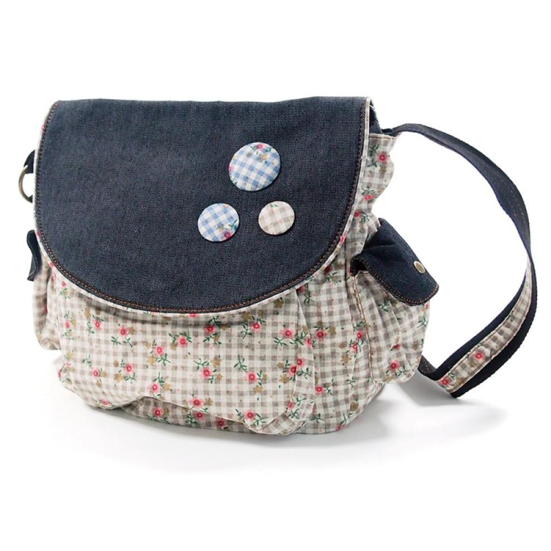 Shoulder bag-Caria lg brown