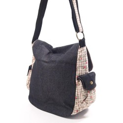 Shoulder bag-Caria lg brown