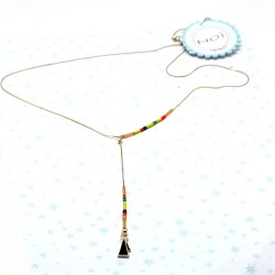 Collier Boho Chic triangle