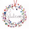 Décoration FUNKEL Welcome Couronne