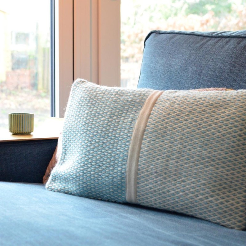 Cushion Cover Woven Classic 3050ltblue