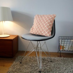 Cushion Cover Woven Classic 4040rustypink