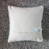Cushion Cover Woven Classic 4040aqua