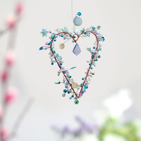 Decoration FUNKEL Herz romance sky