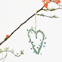 Décoration FUNKEL Herz romance sky