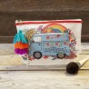 Trousse Canvas Happy Car Singing