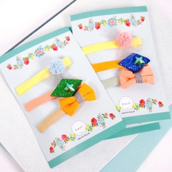 Hairclip Glitterband