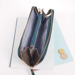 Portemonnaie FUJI Zip Basic Smartwallet brown