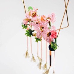 Dekoration Romance Flower frame