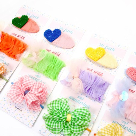 Hairclip+Hair elastic Wild & Free set/3