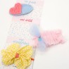 Hairclip+Hair elastic Wild & Free set/3